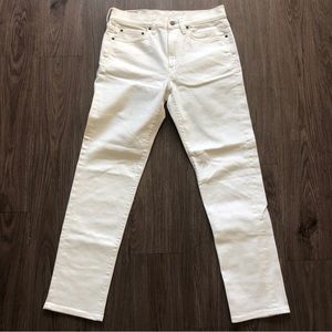 J. Crew Denim Jeans in White (770 Style)